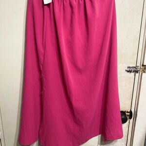 Serra Vibrant Pink A-Line Skirt
